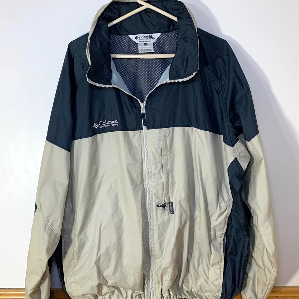 Columbia Mens Outdoor Jacket/Windbreaker XXL